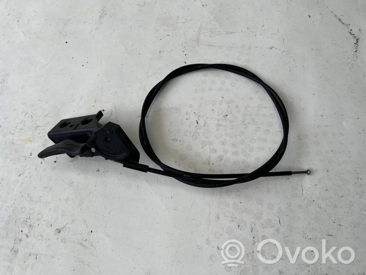 Opel Corsa E Engine bonnet (hood) release handle 13186909