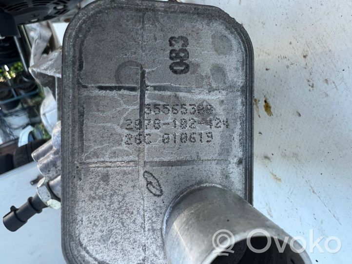 Opel Corsa E Supporto di montaggio del filtro dell’olio 55565388