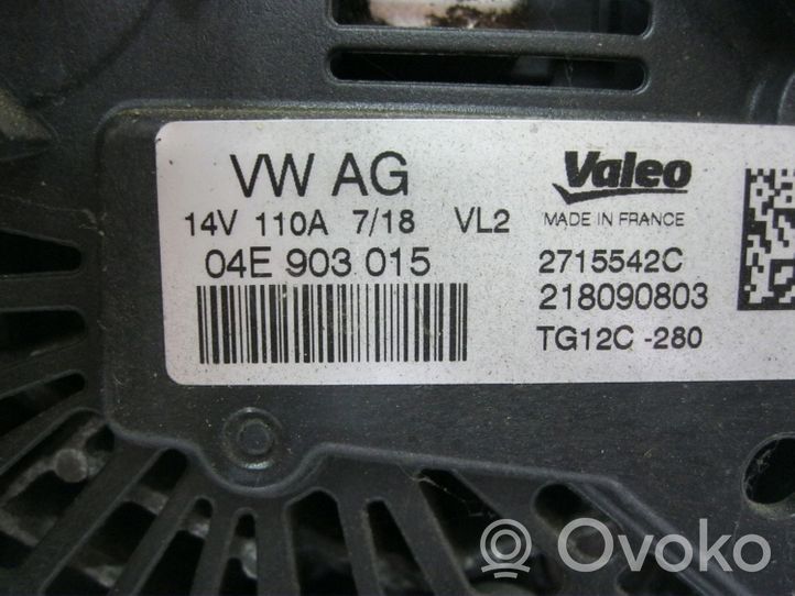 Skoda Citigo Alternator 04E903015