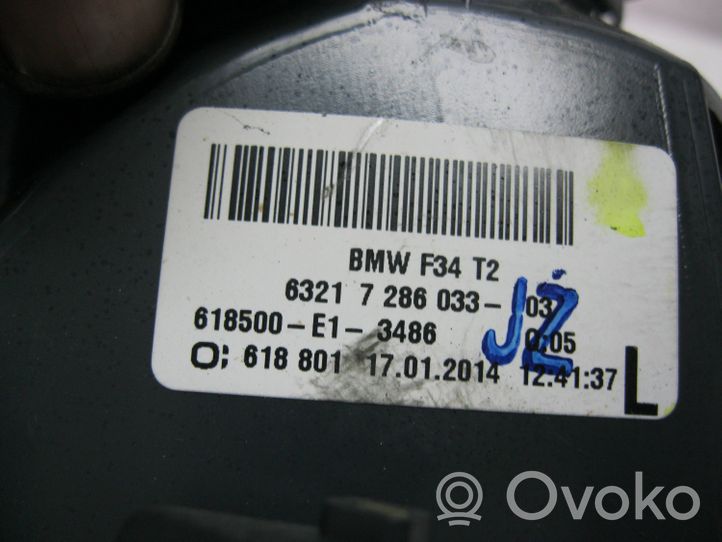 BMW 3 GT F34 Luci posteriori del portellone del bagagliaio 7286033