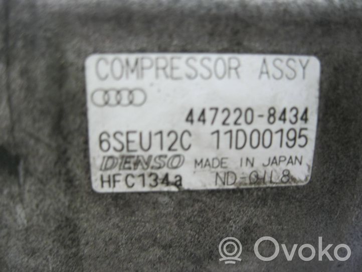 Audi A4 S4 B6 8E 8H Kompresor / Sprężarka klimatyzacji A/C 8E0260805C