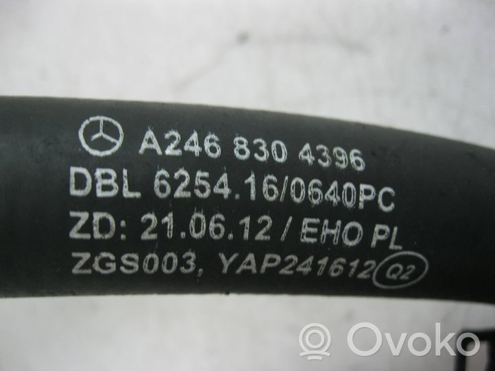Mercedes-Benz A W176 Przewód / Wąż chłodnicy A2468304396
