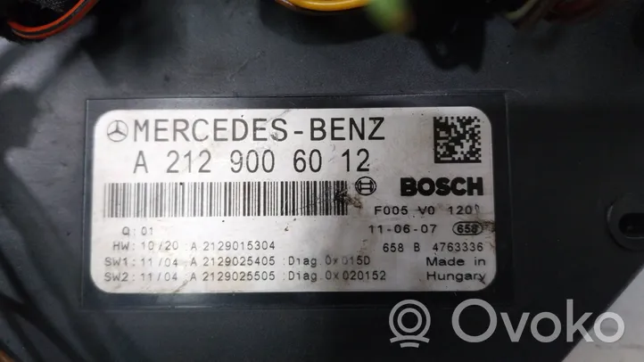 Mercedes-Benz E W212 Modulo fusibile A2129006012