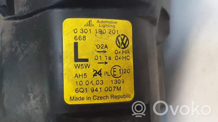 Volkswagen Polo Headlight/headlamp 6Q1941007M