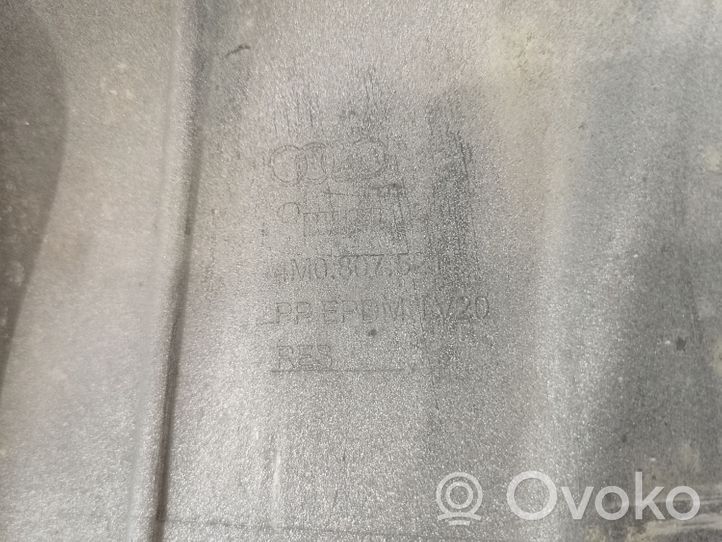 Audi Q7 4M Moldura inferior del parachoques trasero 4M0807521