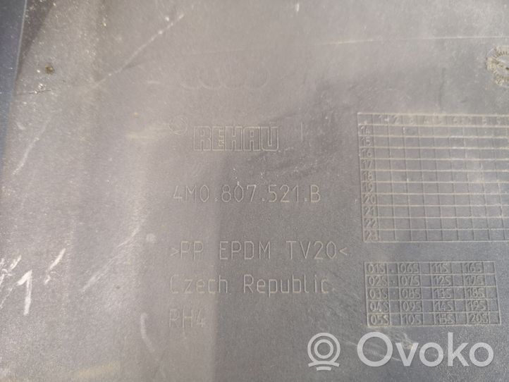 Audi Q7 4M Rivestimento della parte inferiore del paraurti posteriore 4M0807941A