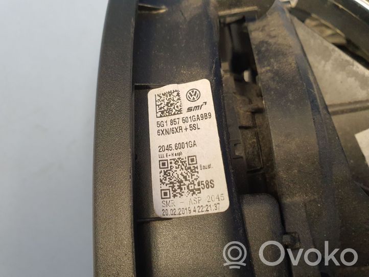 Volkswagen Golf VII Elektryczne lusterko boczne drzwi przednich 5G1857501GA