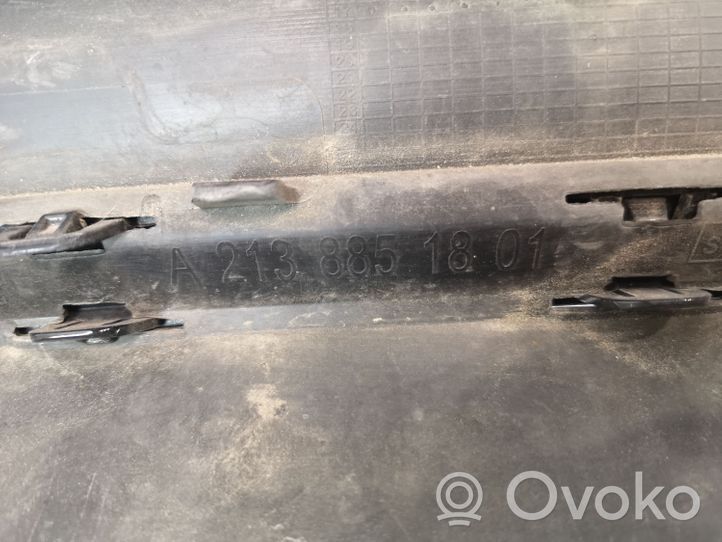 Mercedes-Benz E W213 Moulure inférieure de pare-chocs arrière A2138851801