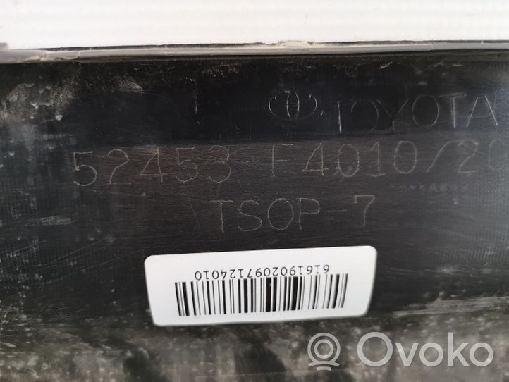 Toyota C-HR Moulure inférieure de pare-chocs arrière 52453F4010