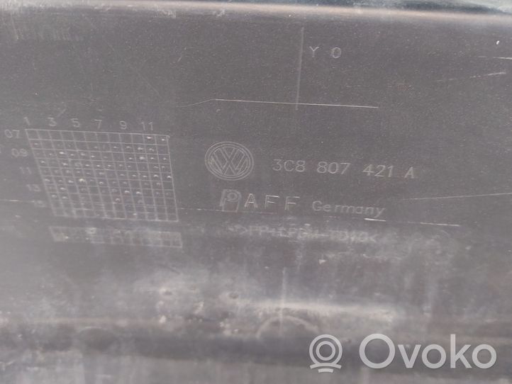 Volkswagen PASSAT CC Rear bumper 3C8807421A