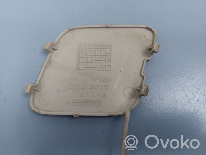 Opel Astra J Cache crochet de remorquage arrière 20886337