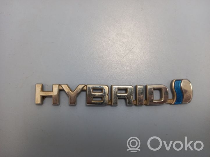 Toyota C-HR Logo, emblème, badge 75374F4010