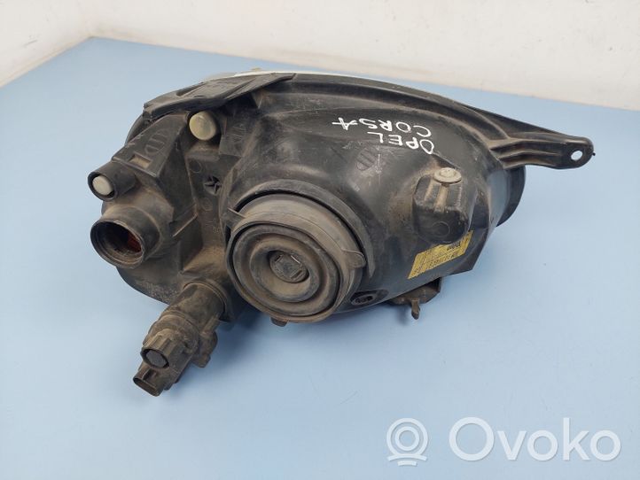 Opel Corsa B Priekšējais lukturis 90386291