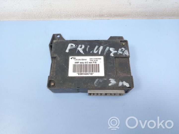 Nissan Primera Ilmastoinnin ohjainlaite/moduuli ED01434710