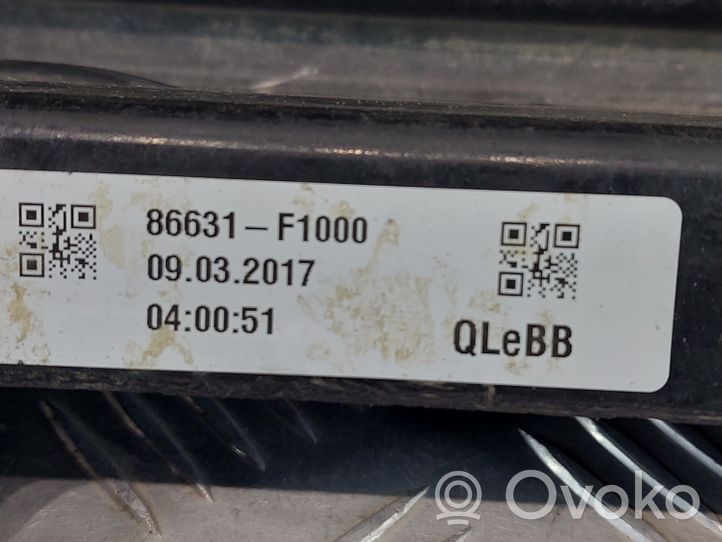 KIA Sportage Renfort de pare-chocs arrière 86631F1000