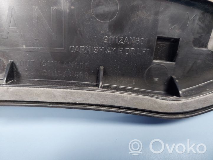 Subaru Outback (BT) Bande de garniture d’arche arrière 91112AN601