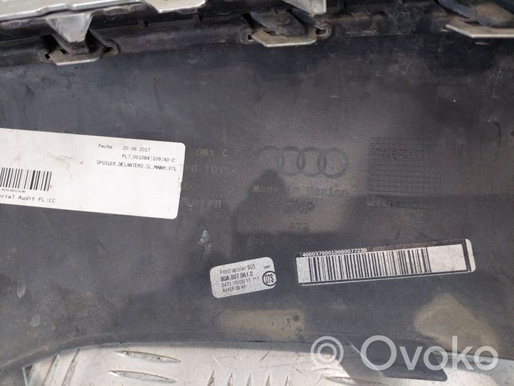 Audi Q5 SQ5 Apatinė bamperio dalis (lūpa) 80A807061C