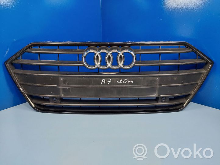 Audi A7 S7 4K8 Griglia superiore del radiatore paraurti anteriore 4K8853651