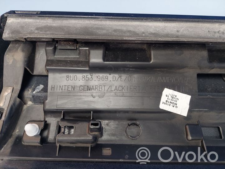 Audi Q3 8U Takaoven lista (muoto) 8U0853969D