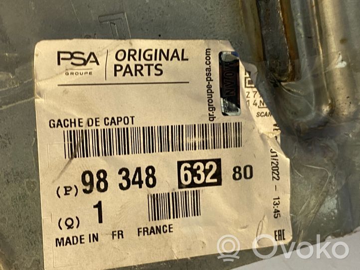 Opel Mokka B Anello/gancio chiusura/serratura del vano motore/cofano 9834863280