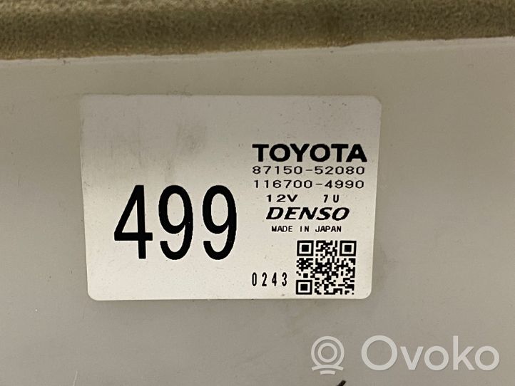 Toyota Yaris Sisälämmityksen ilmastoinnin korin kokoonpano 8715052080