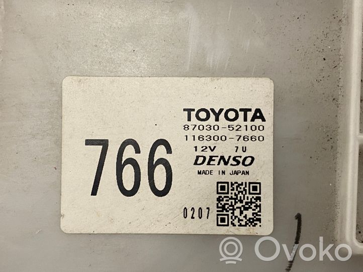 Toyota Yaris Scatola climatizzatore riscaldamento abitacolo assemblata 8703052100