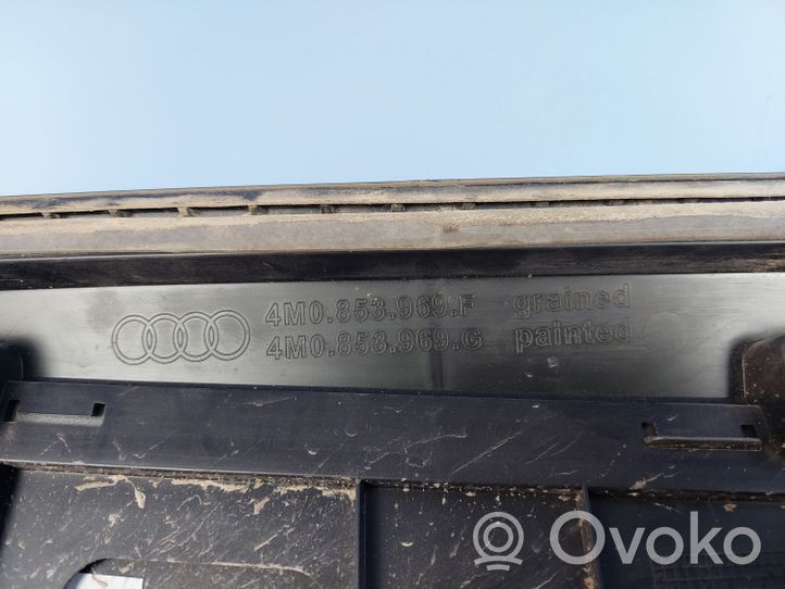 Audi Q7 4M Rear door trim (molding) 4M0853969F