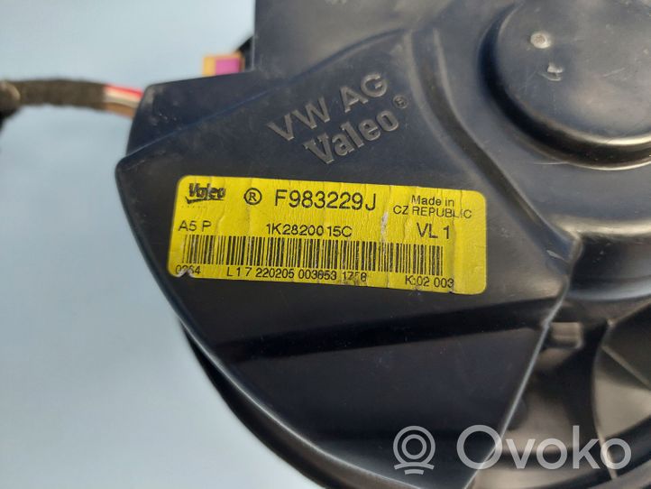 Volkswagen Golf V Heater fan/blower 1K2820015C