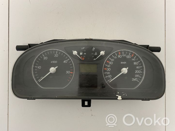 Renault Laguna II Spidometrs (instrumentu panelī) 8200263357