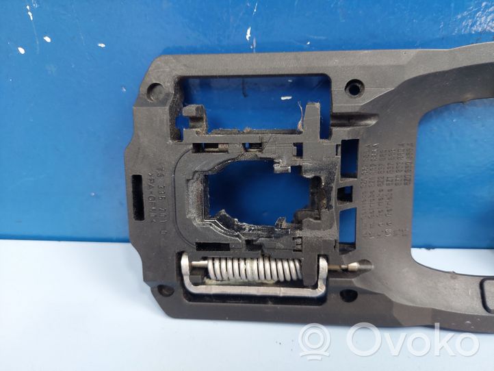 Audi A2 Support extérieur, poignée de porte arrière 8Z0837885A