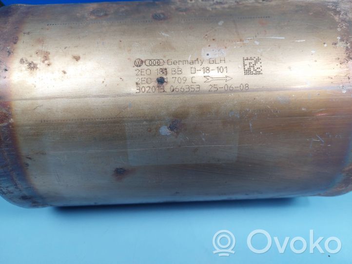 Volkswagen Crafter Catalyst/FAP/DPF particulate filter 2E0131709C