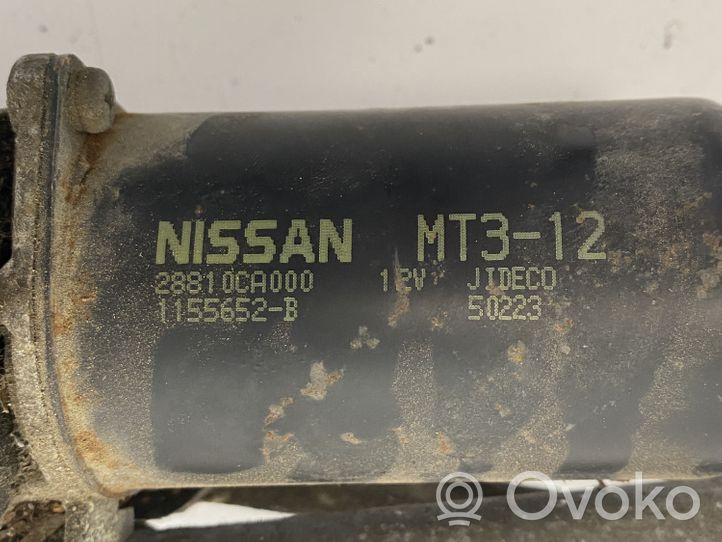 Nissan Murano Z50 Etupyyhkimen vivusto ja moottori 28810CA000