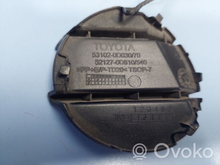 Toyota Yaris Tappo/coprigancio di traino anteriore 531020D030