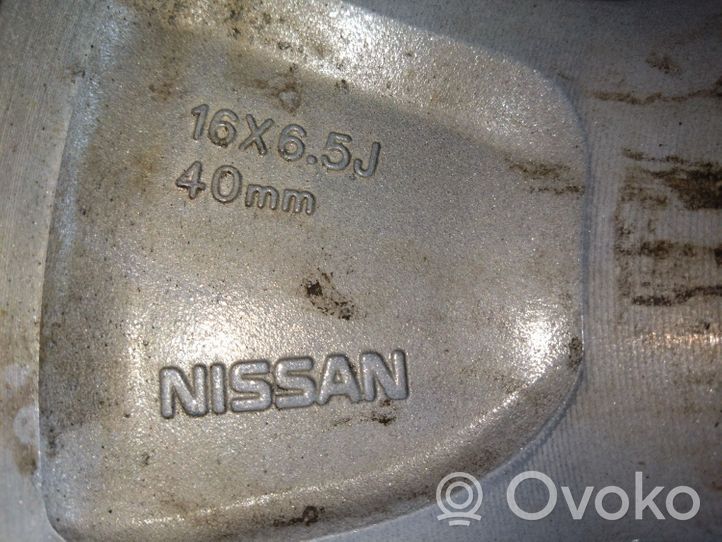 Nissan Juke I F15 R16-alumiinivanne 