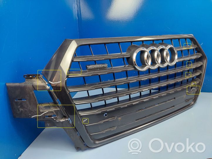 Audi Q7 4M Griglia superiore del radiatore paraurti anteriore 4M0853651F