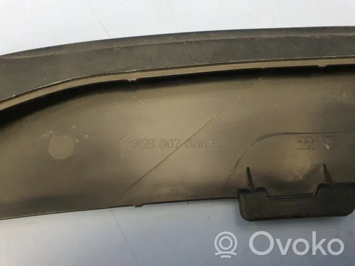 Porsche Macan Modanatura separatore del paraurti anteriore 95B807686B