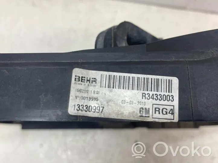Opel Meriva B Wentylator / Komplet 13330997