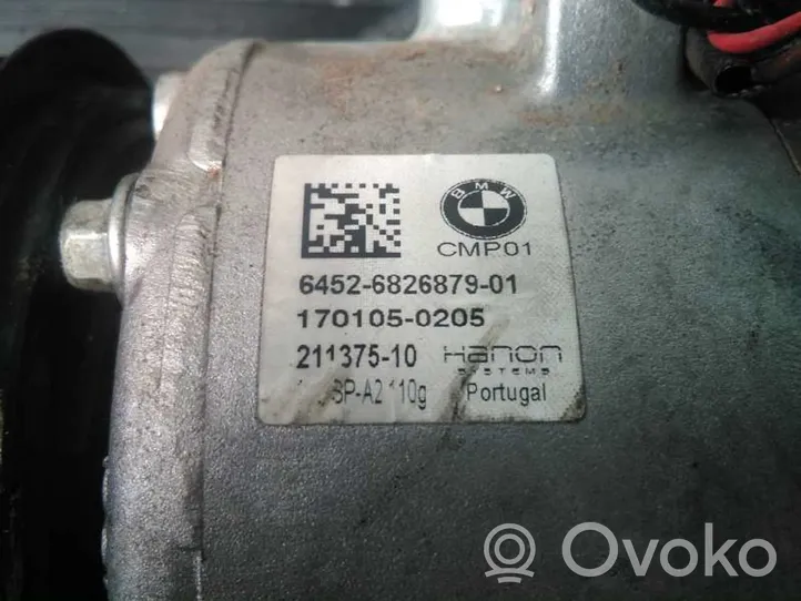 BMW X1 F48 F49 Ilmastointilaitteen kompressorin pumppu (A/C) 6452682687901