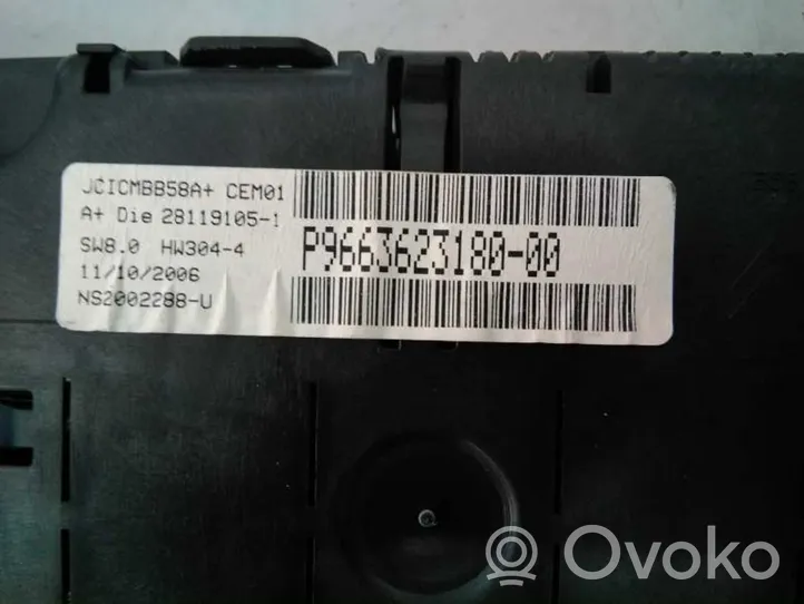 Citroen C4 I Picasso Tachimetro (quadro strumenti) 9663623180