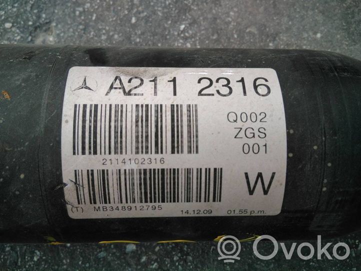 Mercedes-Benz CLS C218 AMG Middle center prop shaft A2112316