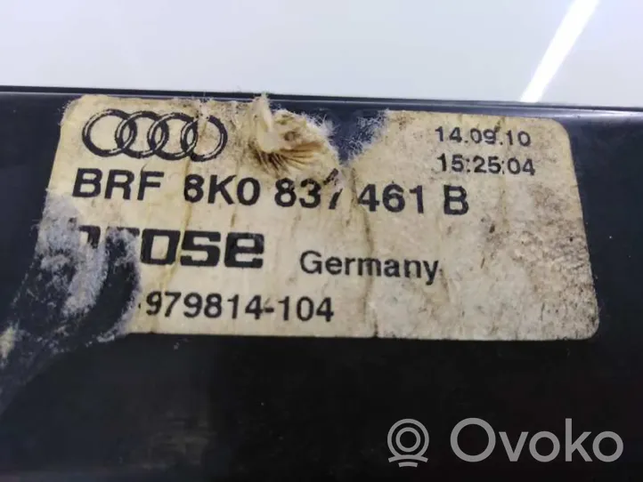 Audi A4 S4 B8 8K Etuoven ikkunan nostin moottorilla 8K0837461C