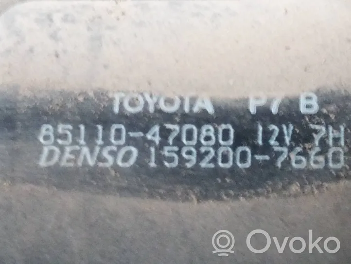 Toyota Prius (XW20) Motor y varillaje del limpiaparabrisas delantero 8511047080