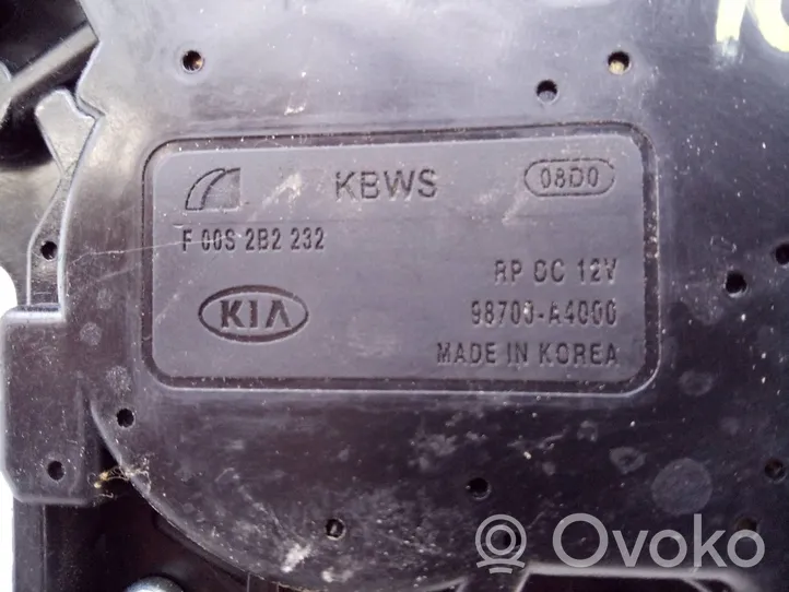 KIA Carens III Moteur d'essuie-glace arrière 98700A4000