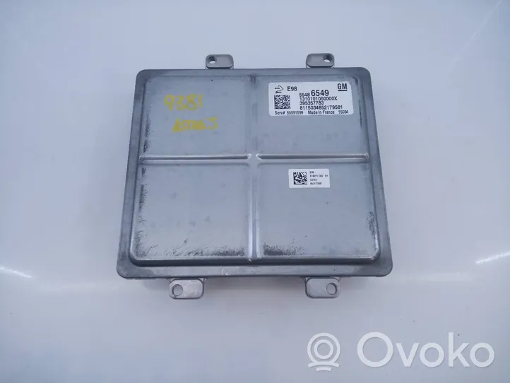 Opel Astra J Sterownik / Moduł ECU 55486549