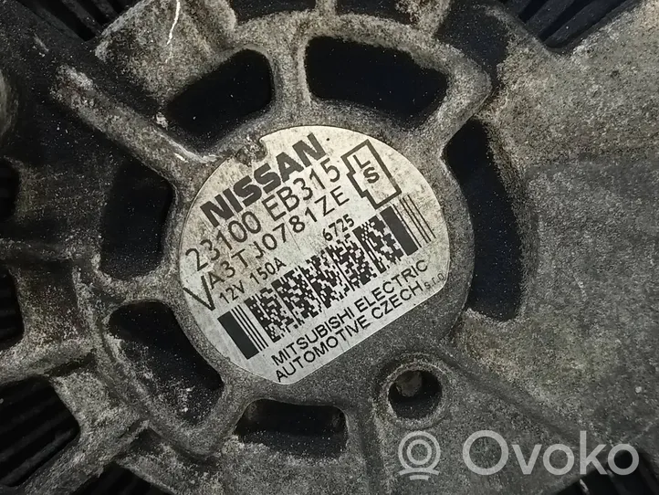 Nissan Pathfinder R51 Generatore/alternatore 23100EB315