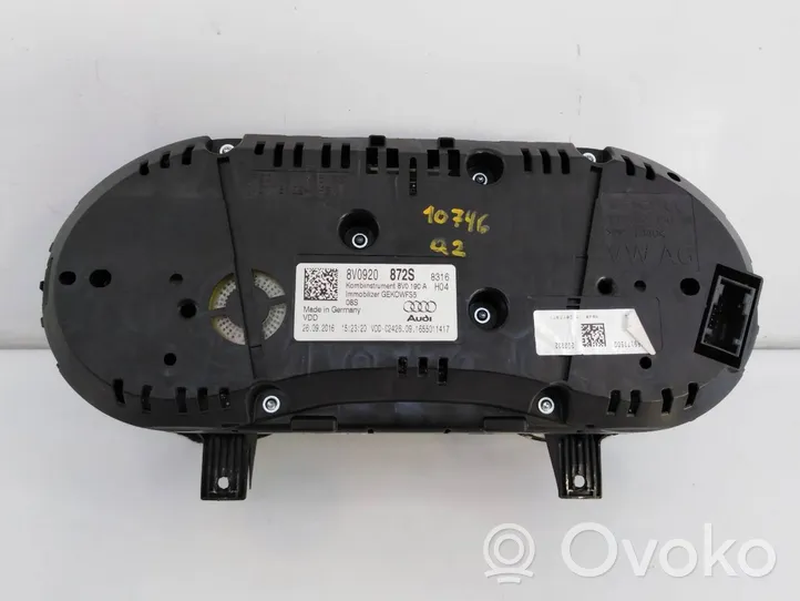 Audi SQ2 GA Nopeusmittari (mittaristo) 8V0920872S