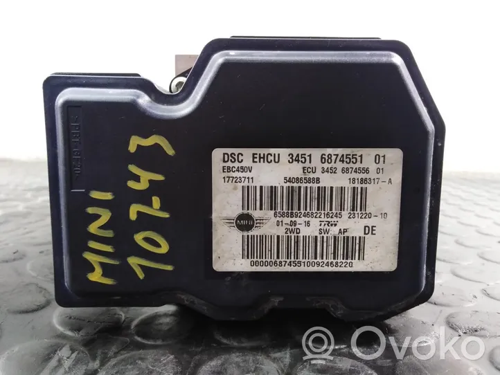 Mini Cooper Countryman R60 Pompa ABS 3451687455101