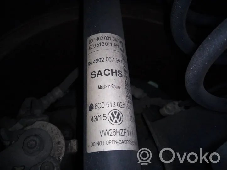 Volkswagen Polo Takaiskunvaimennin kierrejousella 6C0513025AH