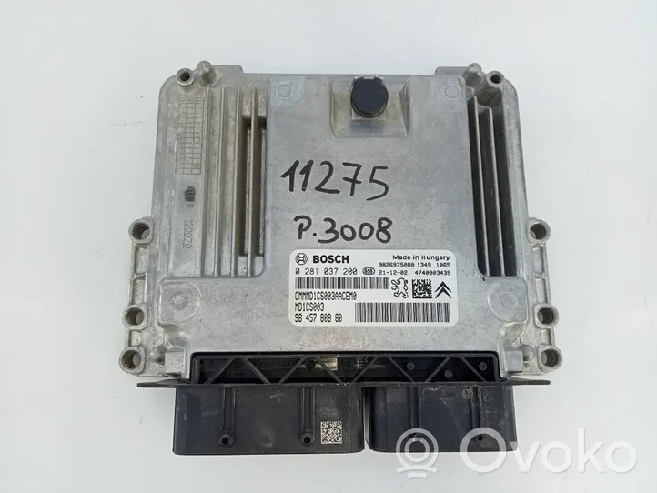 Peugeot 3008 II Sterownik / Moduł ECU 9845780880