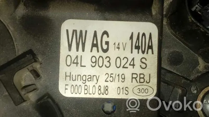 Volkswagen Caddy Alternator 04L903024S